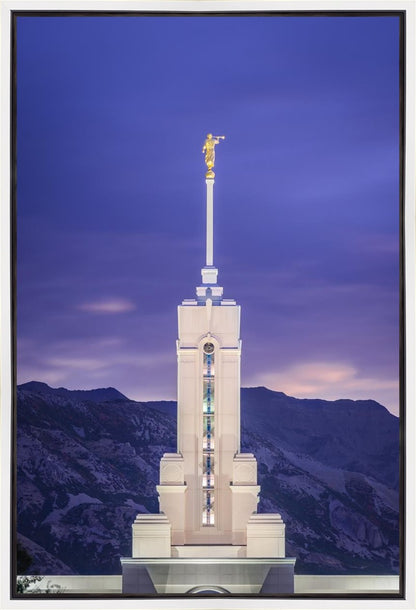 Mount Timpanogos Purple Mountains