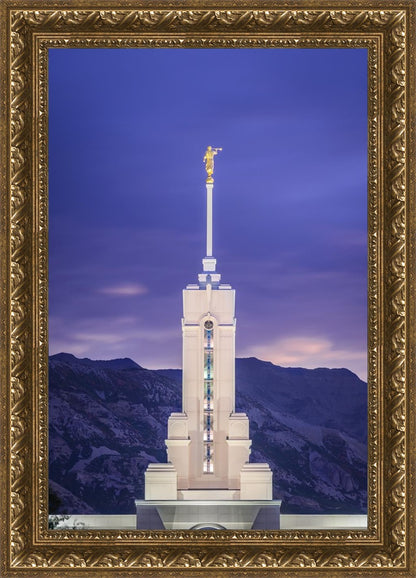 Mount Timpanogos Purple Mountains