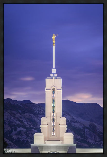 Mount Timpanogos Purple Mountains