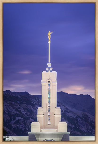 Mount Timpanogos Purple Mountains