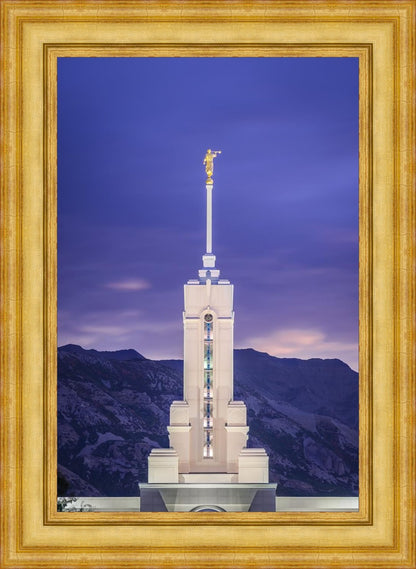 Mount Timpanogos Purple Mountains