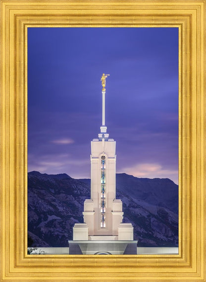 Mount Timpanogos Purple Mountains