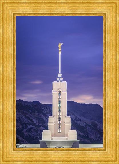 Mount Timpanogos Purple Mountains