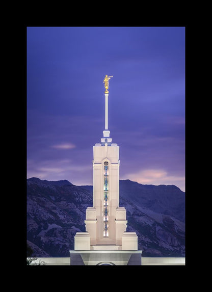 Mount Timpanogos Purple Mountains