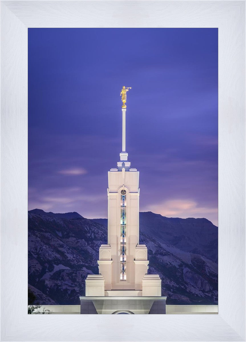 Mount Timpanogos Purple Mountains