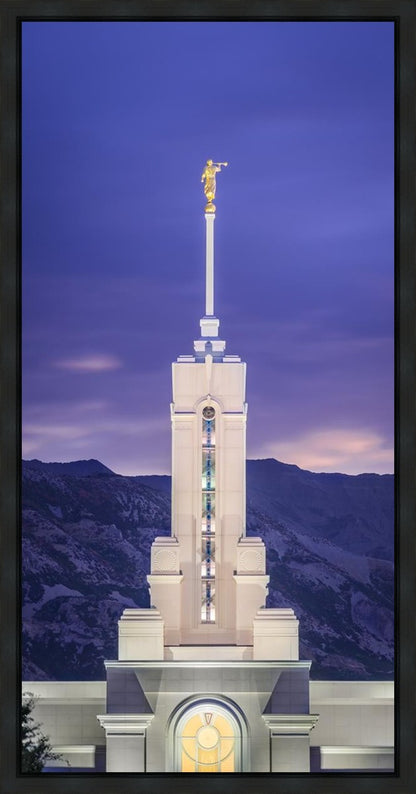 Mount Timpanogos Purple Mountains