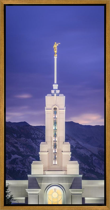 Mount Timpanogos Purple Mountains