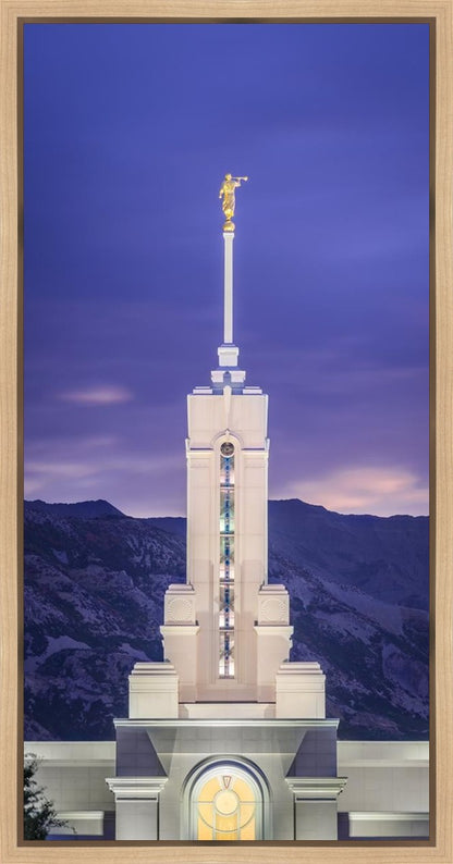 Mount Timpanogos Purple Mountains