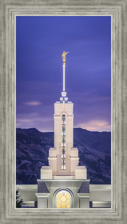 Mount Timpanogos Purple Mountains