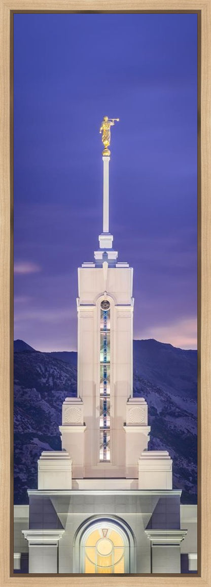 Mount Timpanogos Purple Mountains