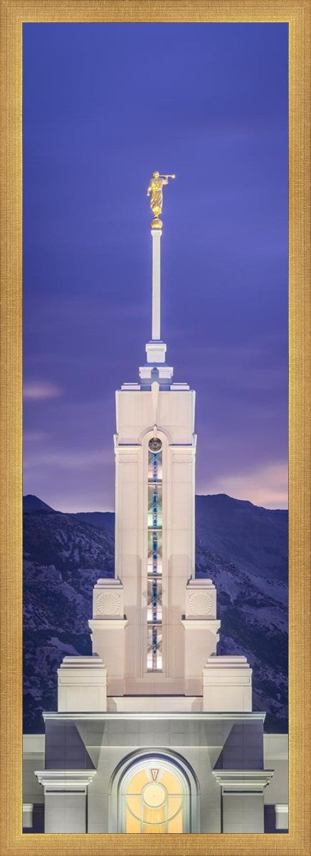 Mount Timpanogos Purple Mountains