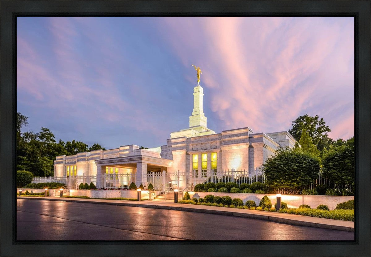 Louisville Sunset Gallery Wrap