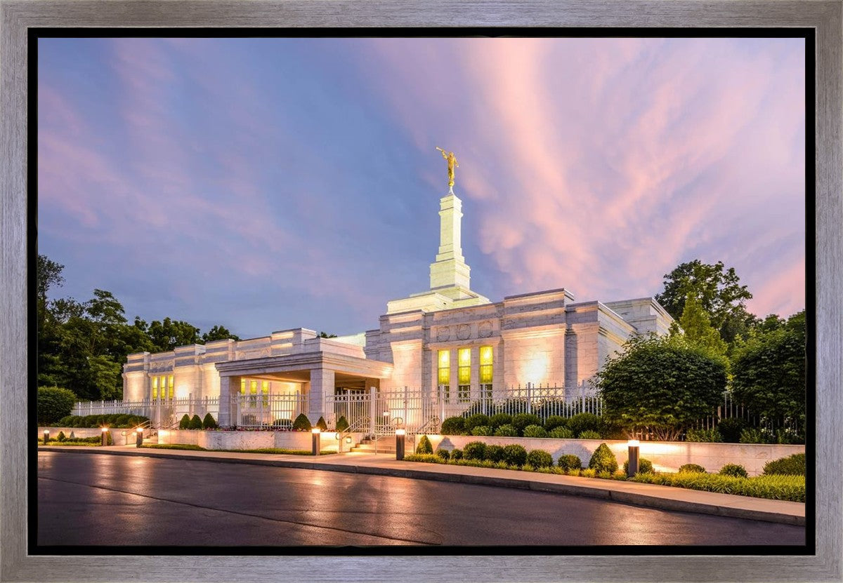 Louisville Sunset Gallery Wrap