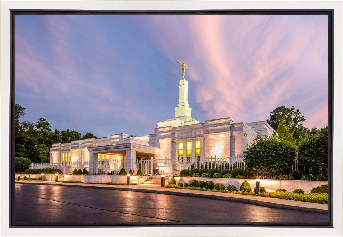 Louisville Sunset Gallery Wrap