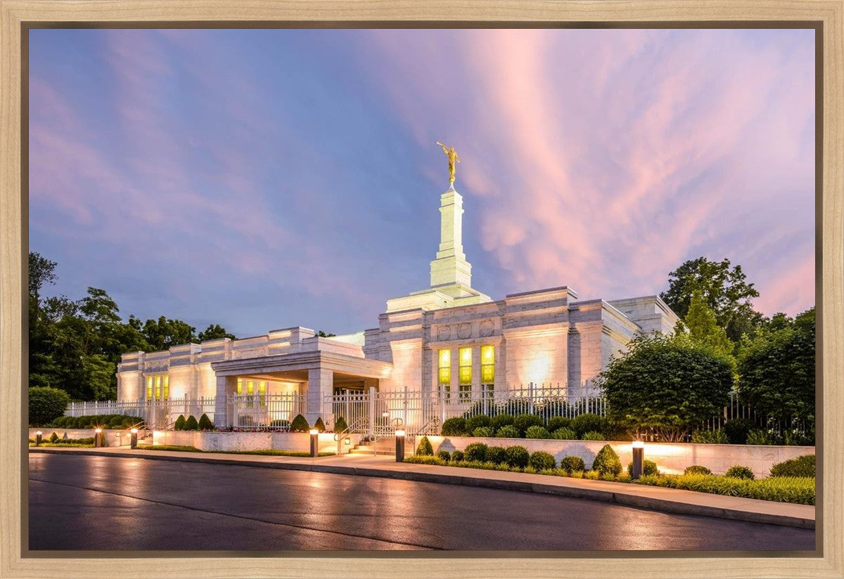 Louisville Sunset Gallery Wrap
