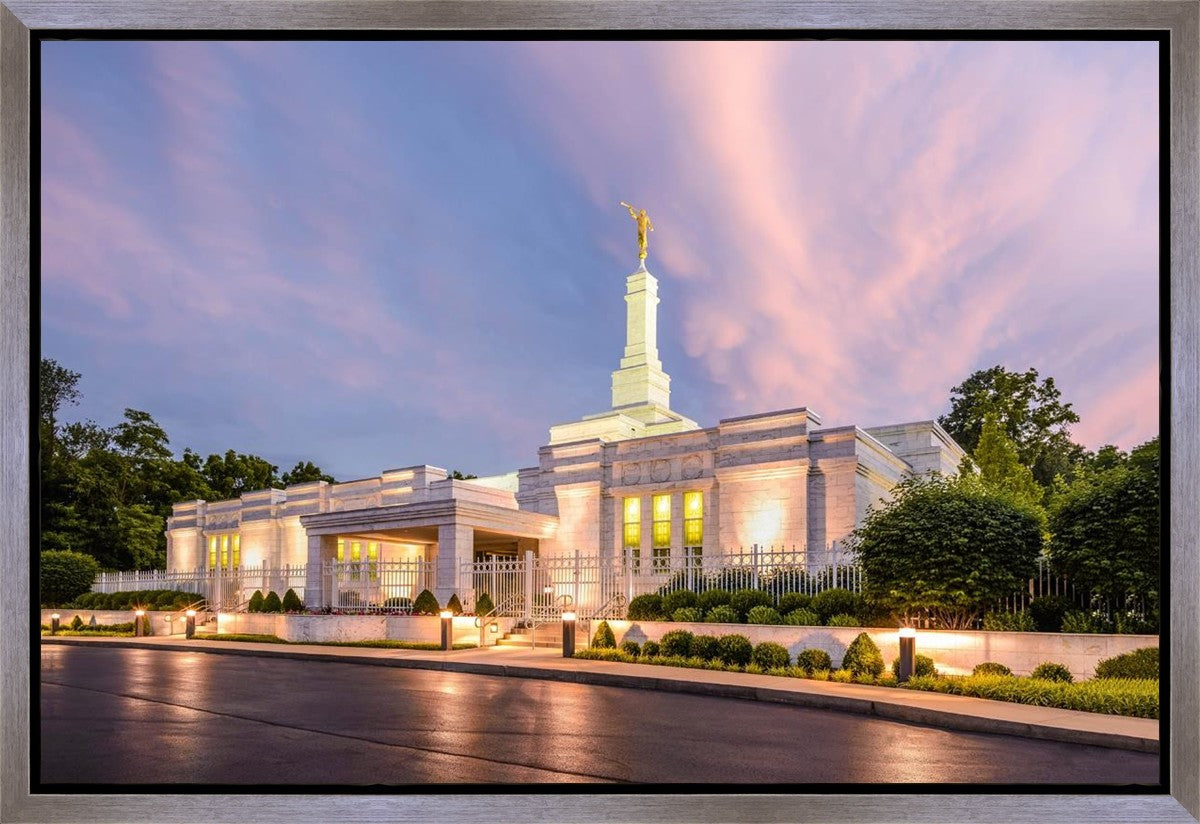 Louisville Sunset Gallery Wrap