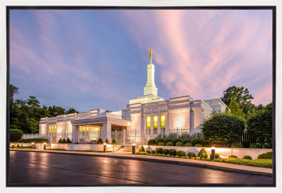 Louisville Sunset Gallery Wrap