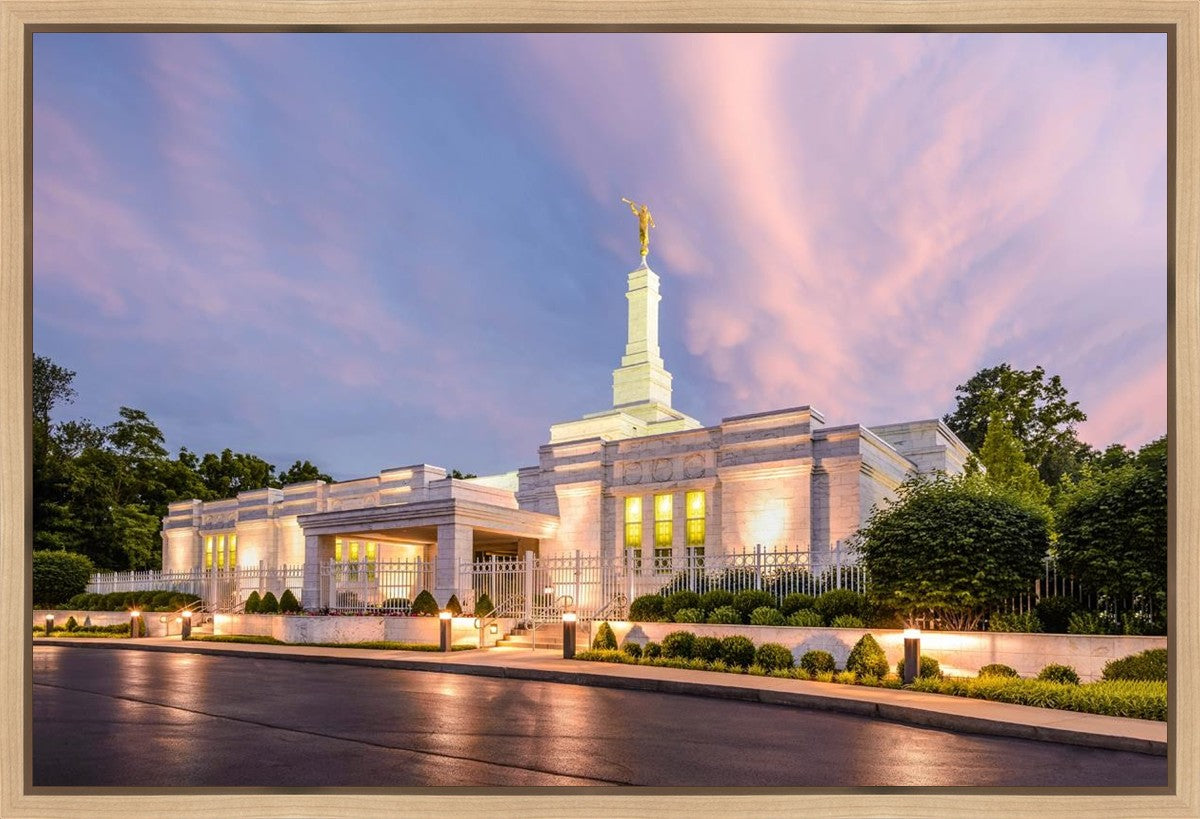 Louisville Sunset Gallery Wrap