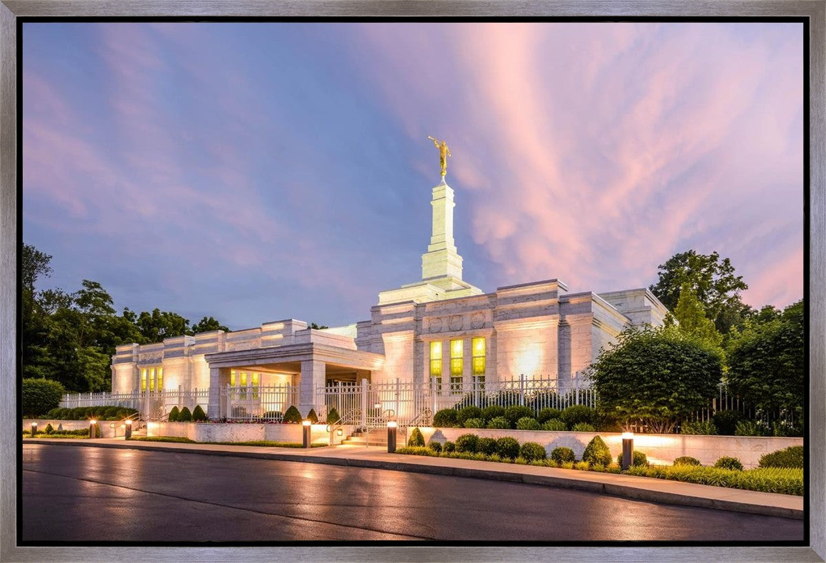 Louisville Sunset Gallery Wrap