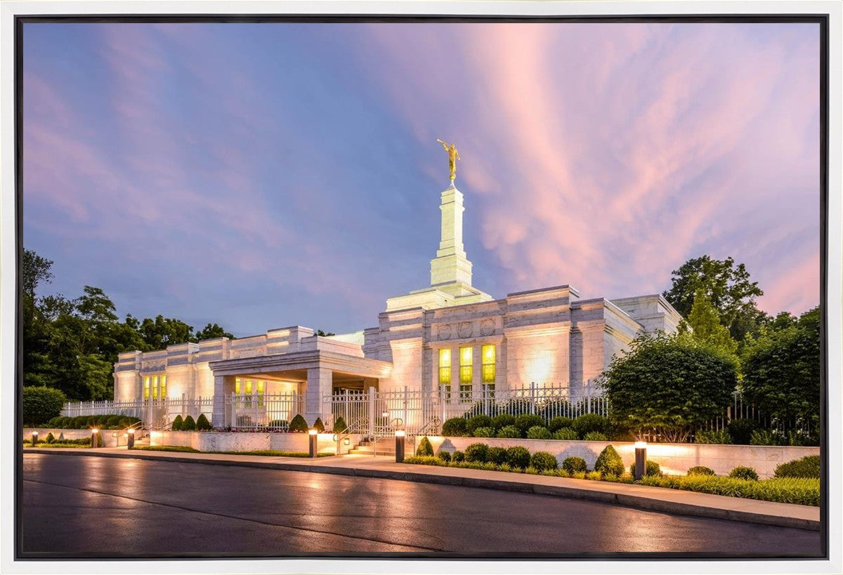 Louisville Sunset Gallery Wrap