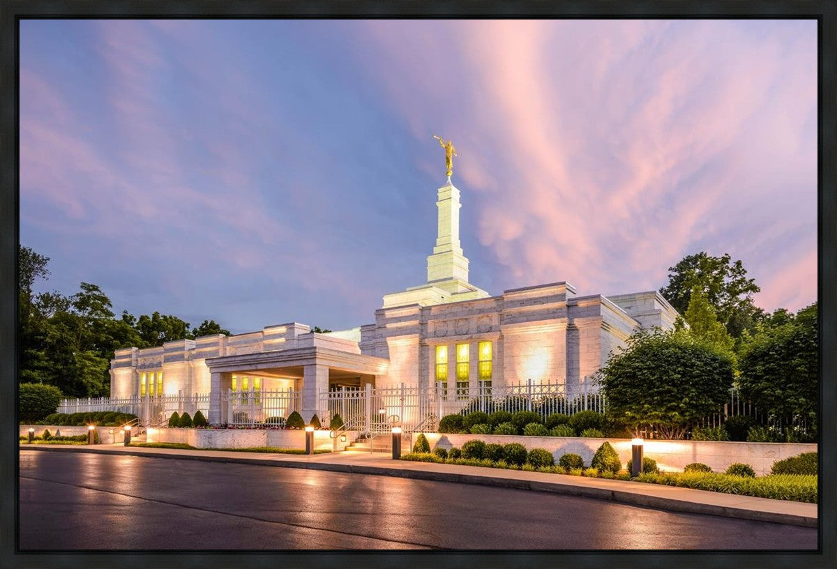 Louisville Sunset Gallery Wrap