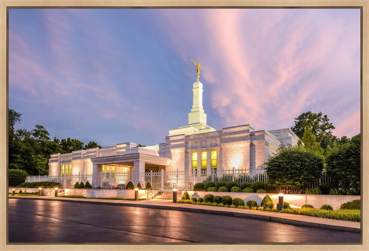 Louisville Sunset Gallery Wrap