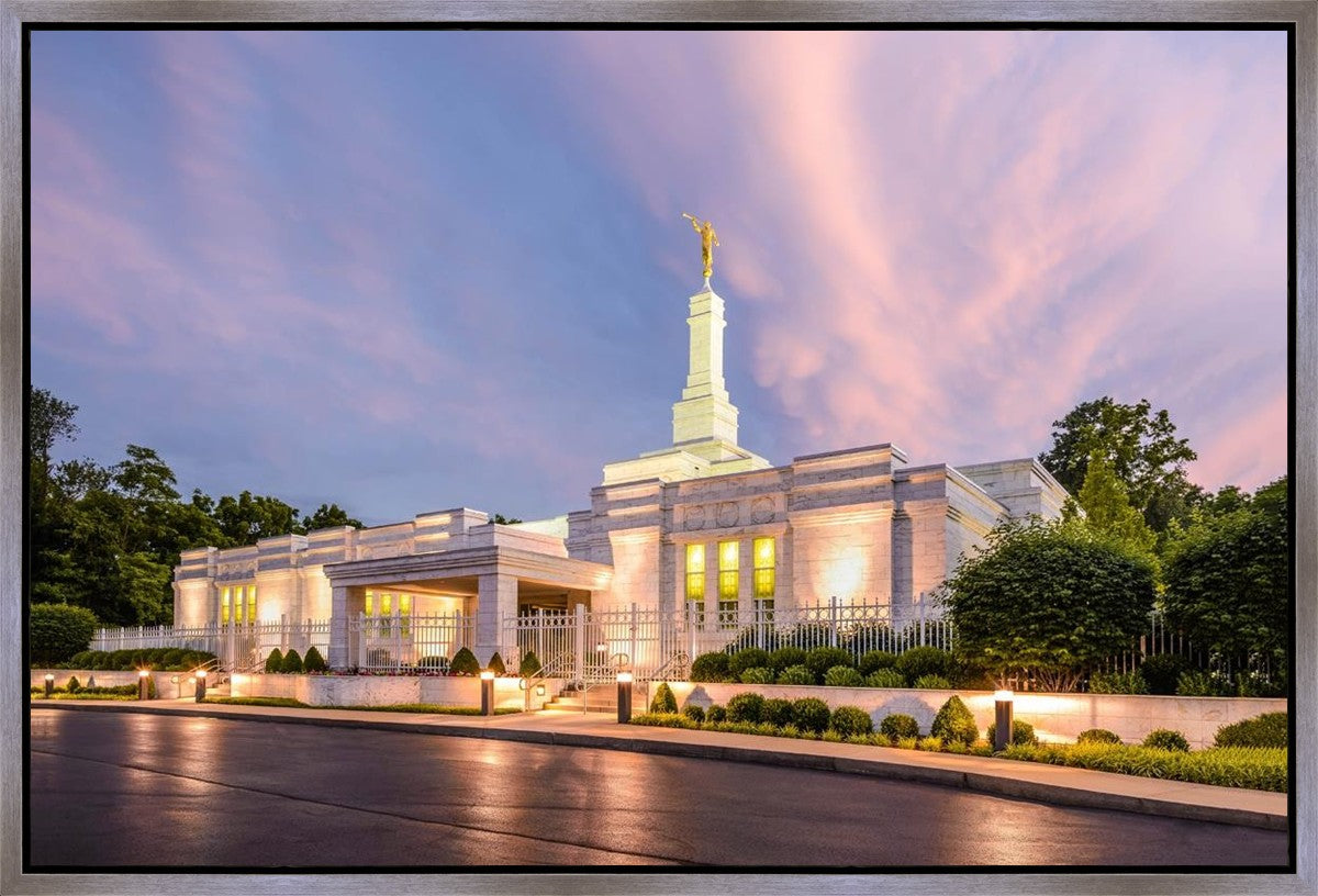 Louisville Sunset Gallery Wrap
