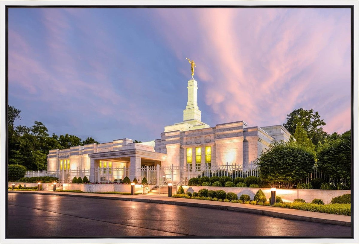 Louisville Sunset Gallery Wrap