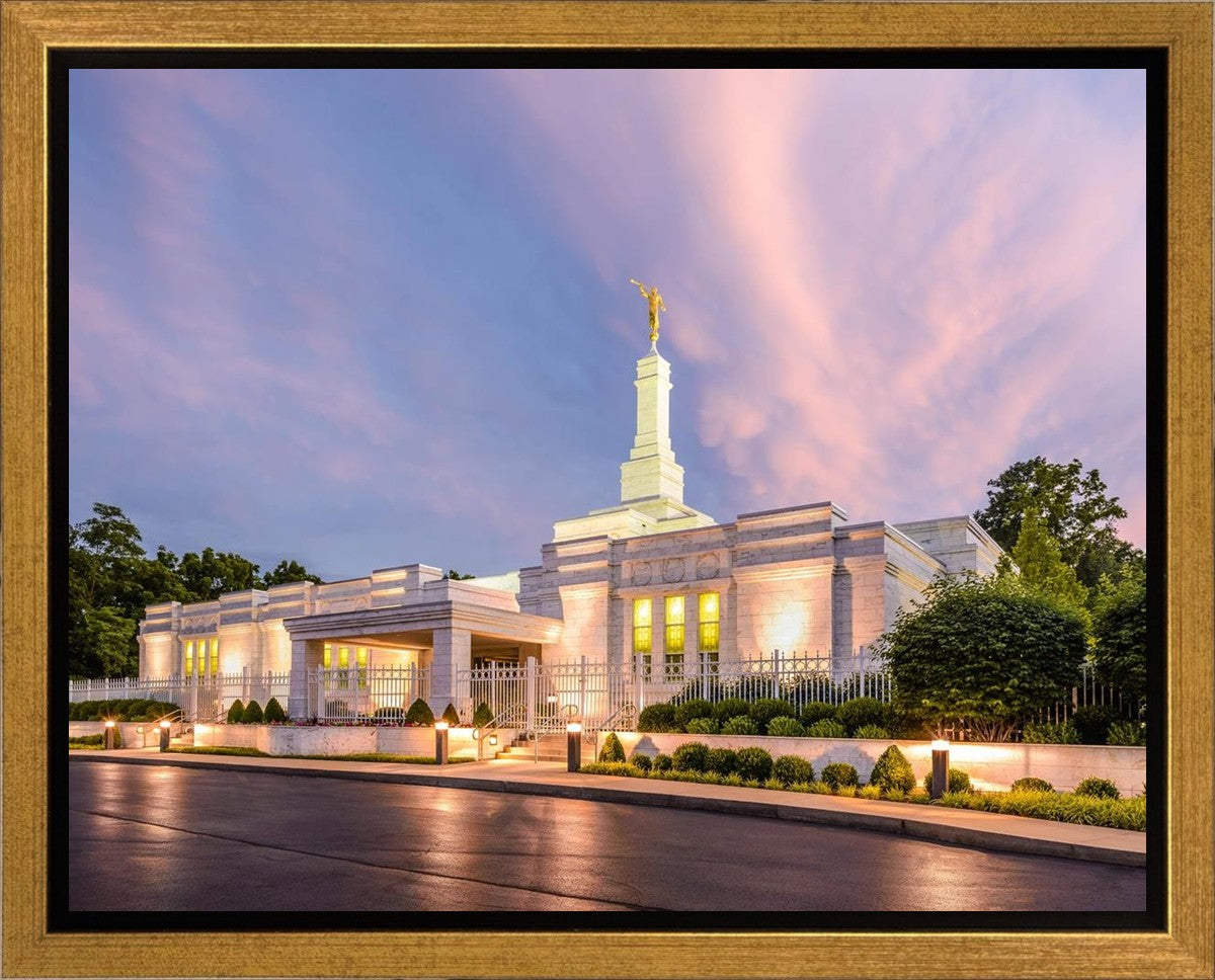 Louisville Sunset Gallery Wrap