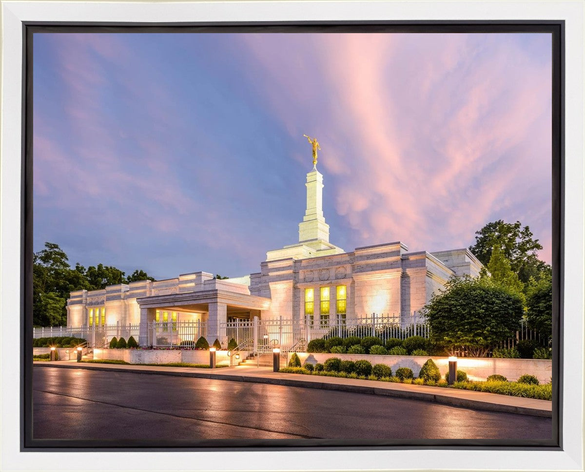 Louisville Sunset Gallery Wrap