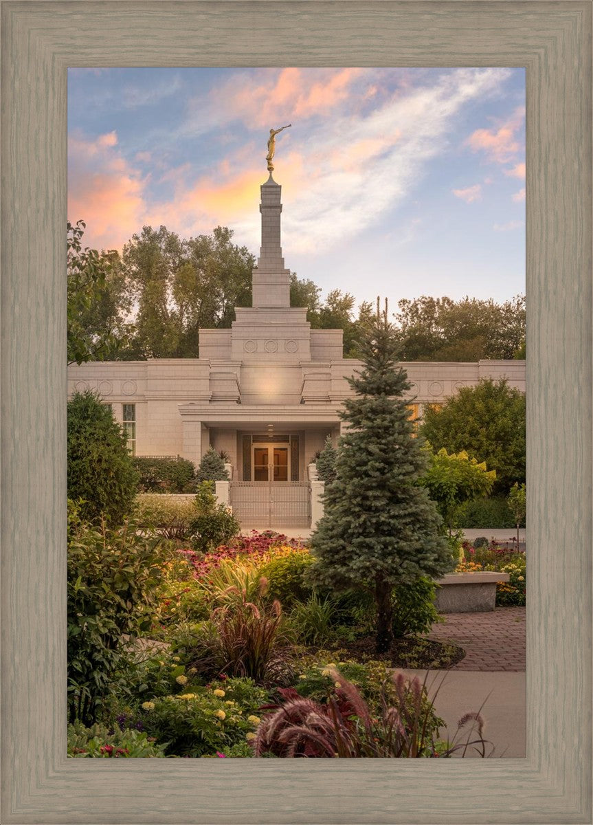 St. Paul Sacred Garden Sunset