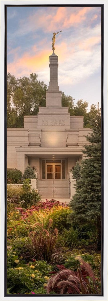 St. Paul Sacred Garden Sunset Gallery Wrap