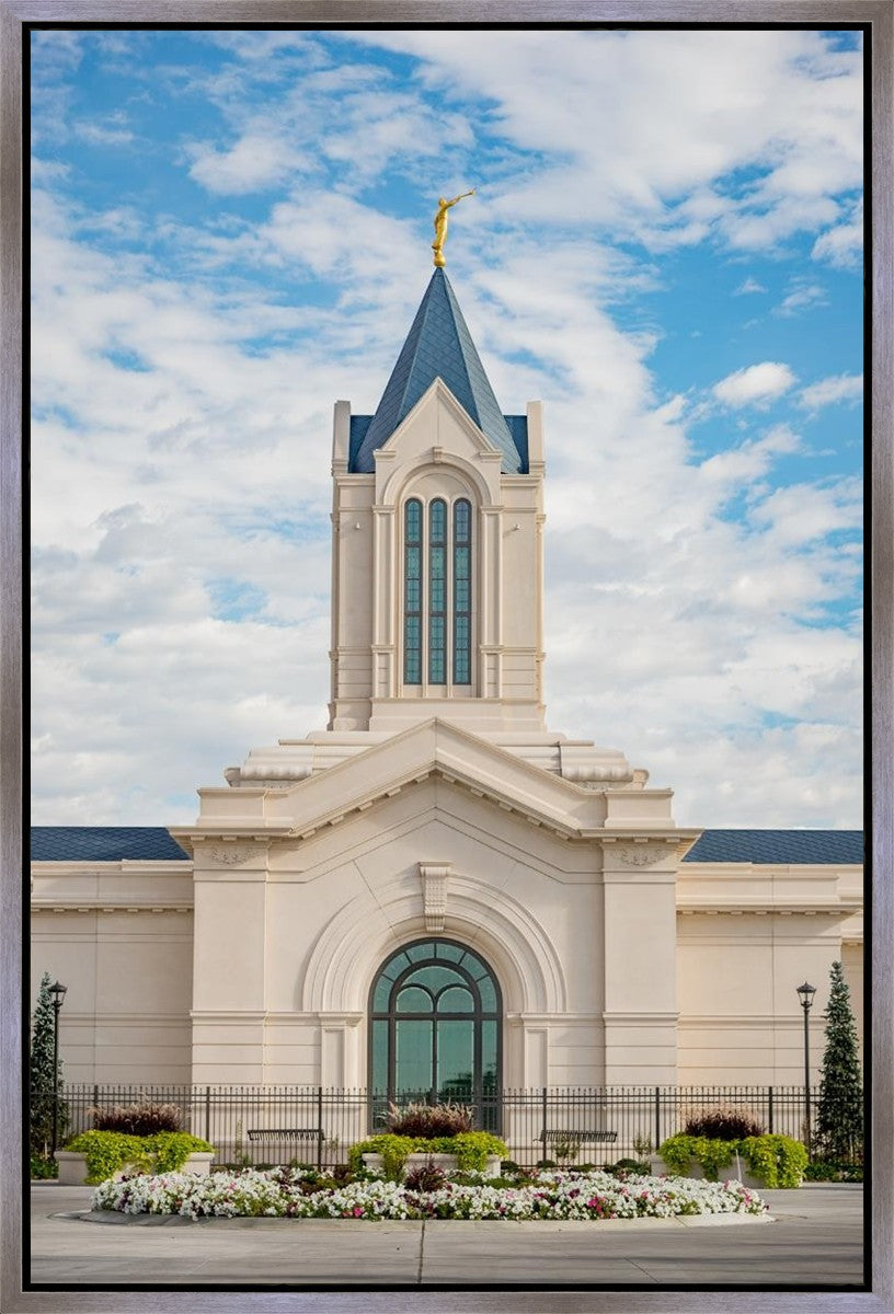 Fort Collins Temple Morning Gallery Wrap