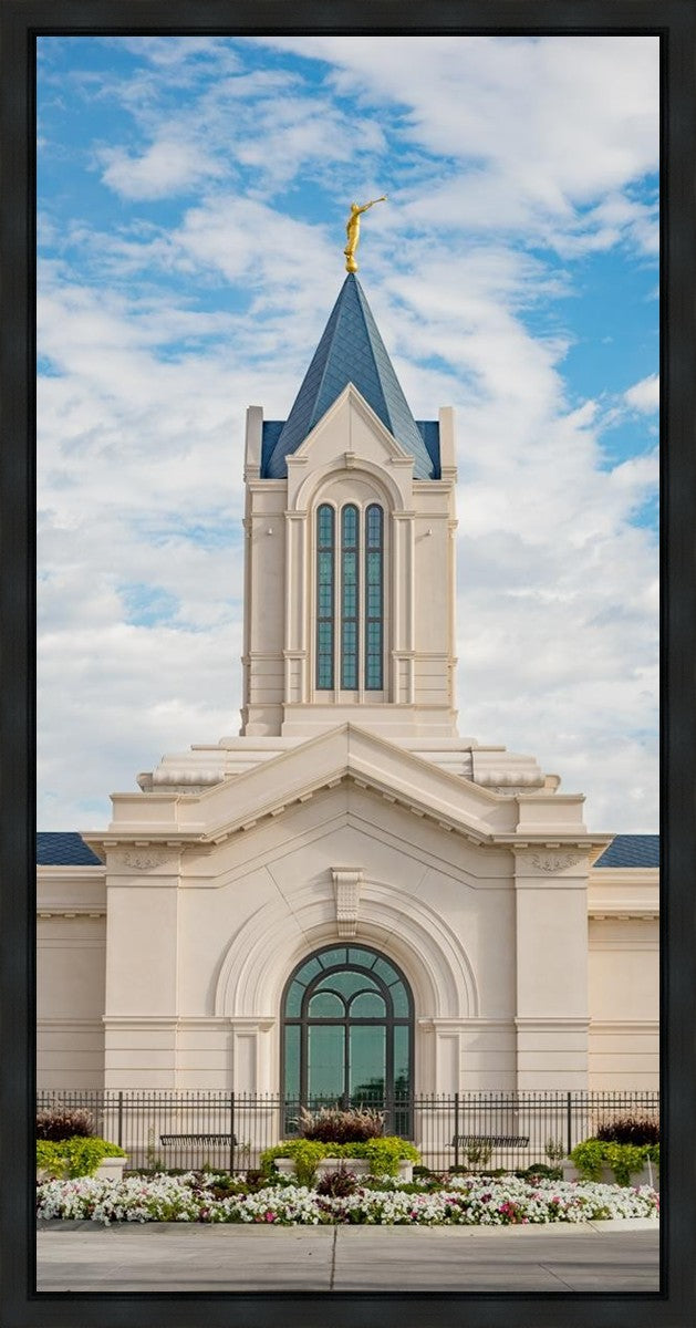 Fort Collins Temple Morning Gallery Wrap