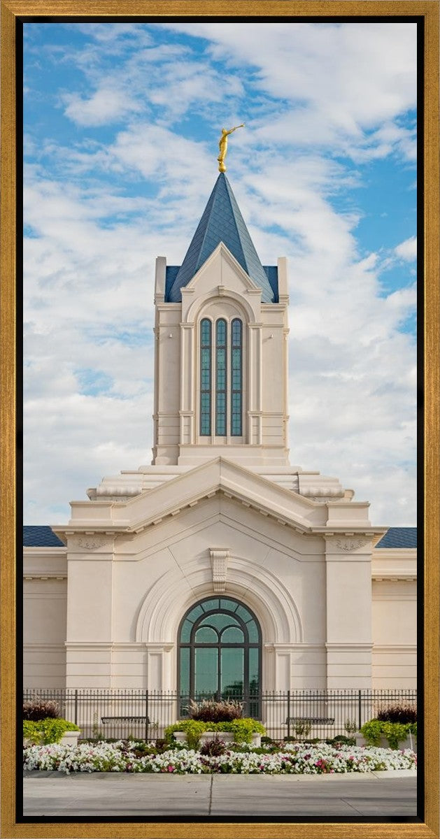 Fort Collins Temple Morning Gallery Wrap