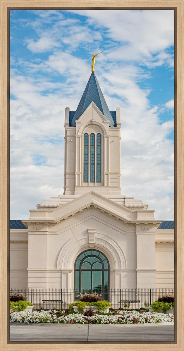Fort Collins Temple Morning Gallery Wrap