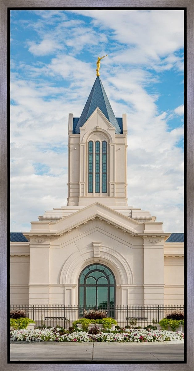 Fort Collins Temple Morning Gallery Wrap