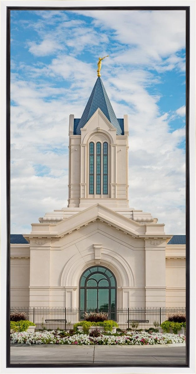 Fort Collins Temple Morning Gallery Wrap