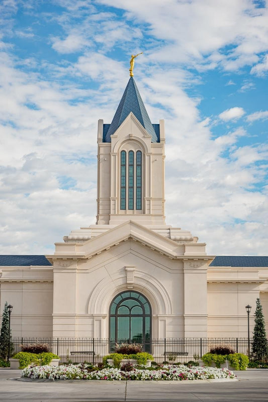 Fort Collins Temple Morning Gallery Wrap
