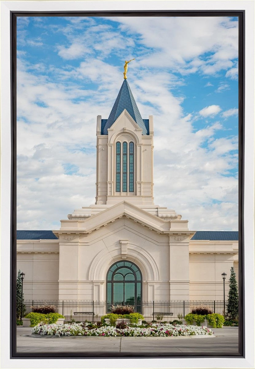 Fort Collins Temple Morning Gallery Wrap