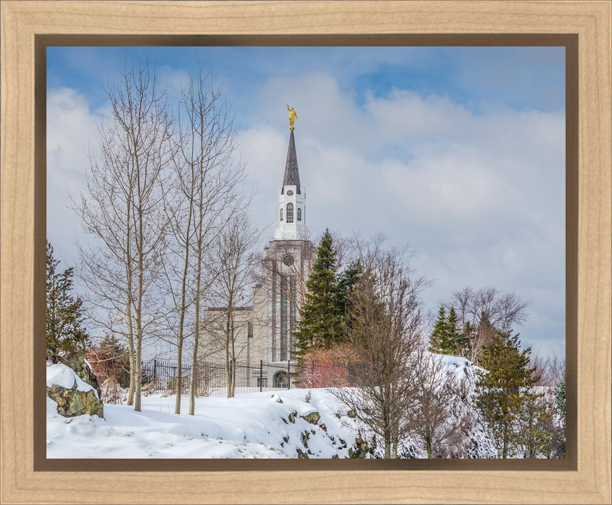 Boston Winter Morning Gallery Wrap