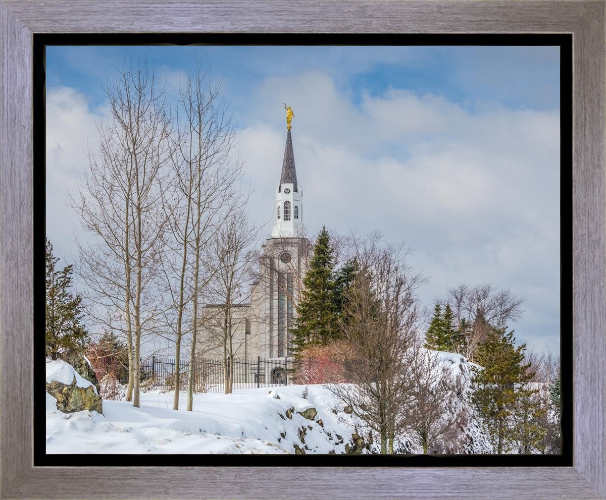 Boston Winter Morning Gallery Wrap