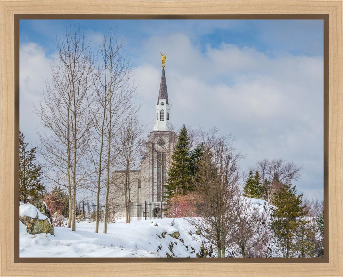 Boston Winter Morning Gallery Wrap