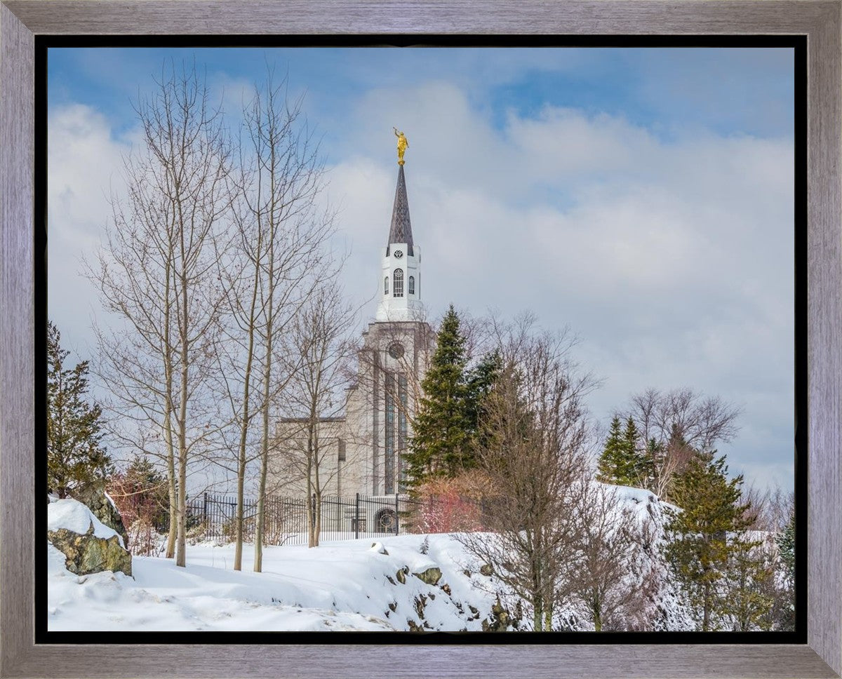 Boston Winter Morning Gallery Wrap