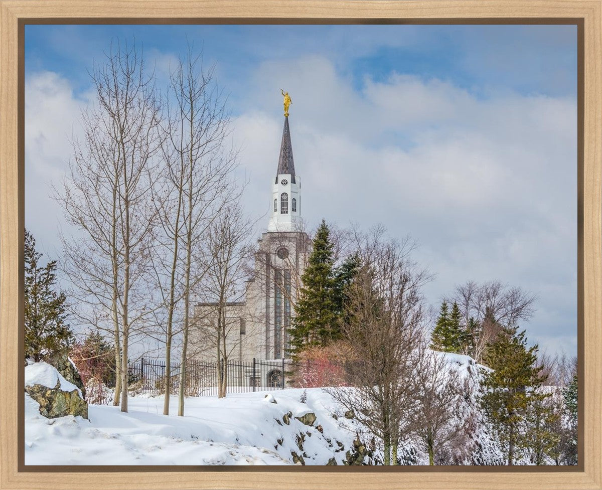 Boston Winter Morning Gallery Wrap