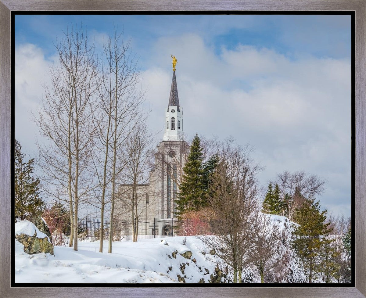 Boston Winter Morning Gallery Wrap