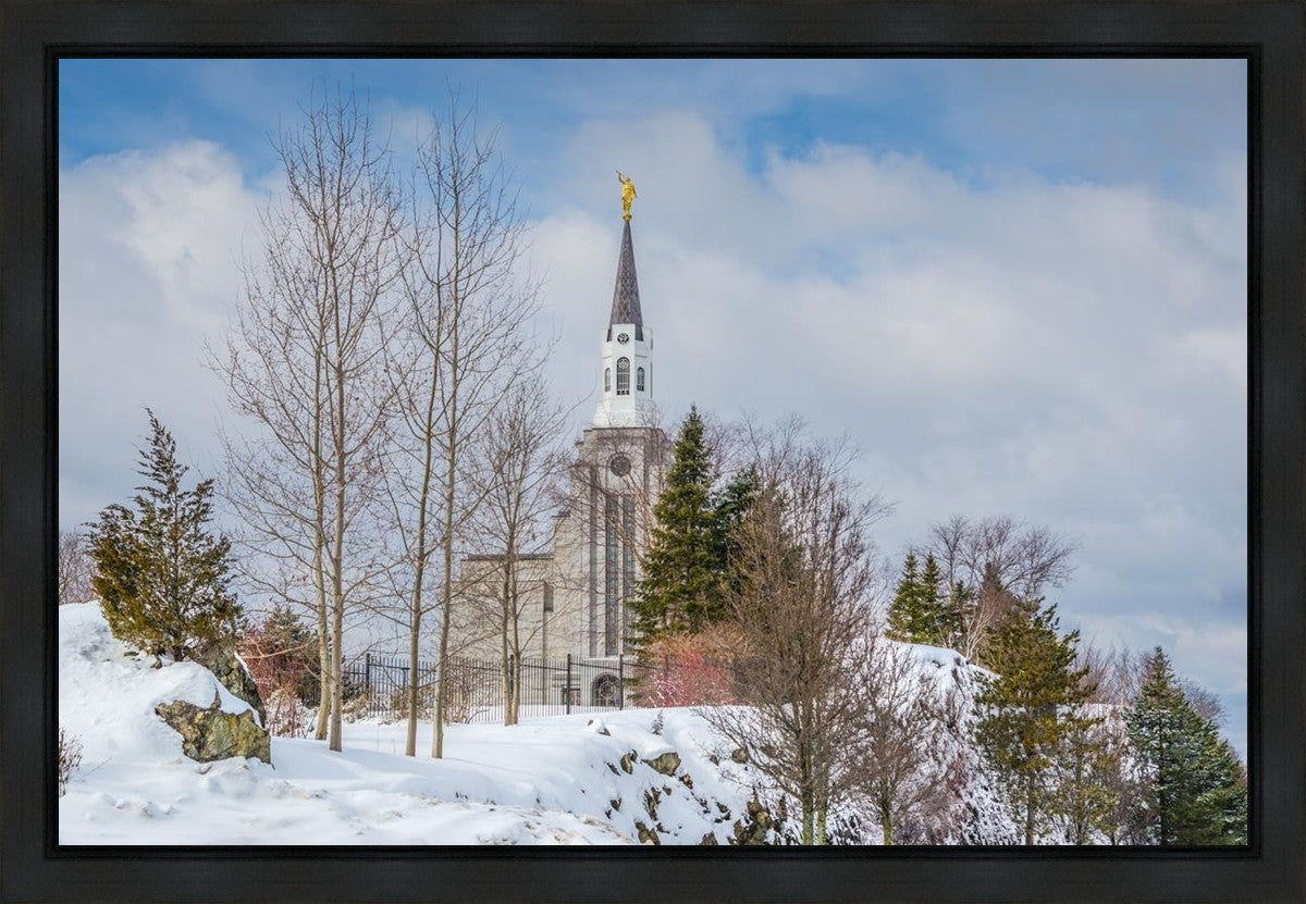Boston Winter Morning Gallery Wrap