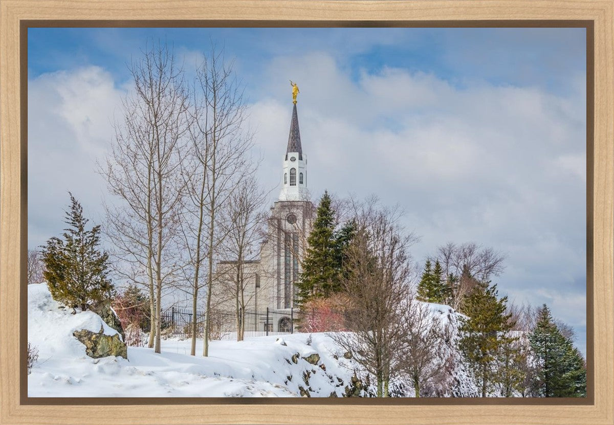 Boston Winter Morning Gallery Wrap