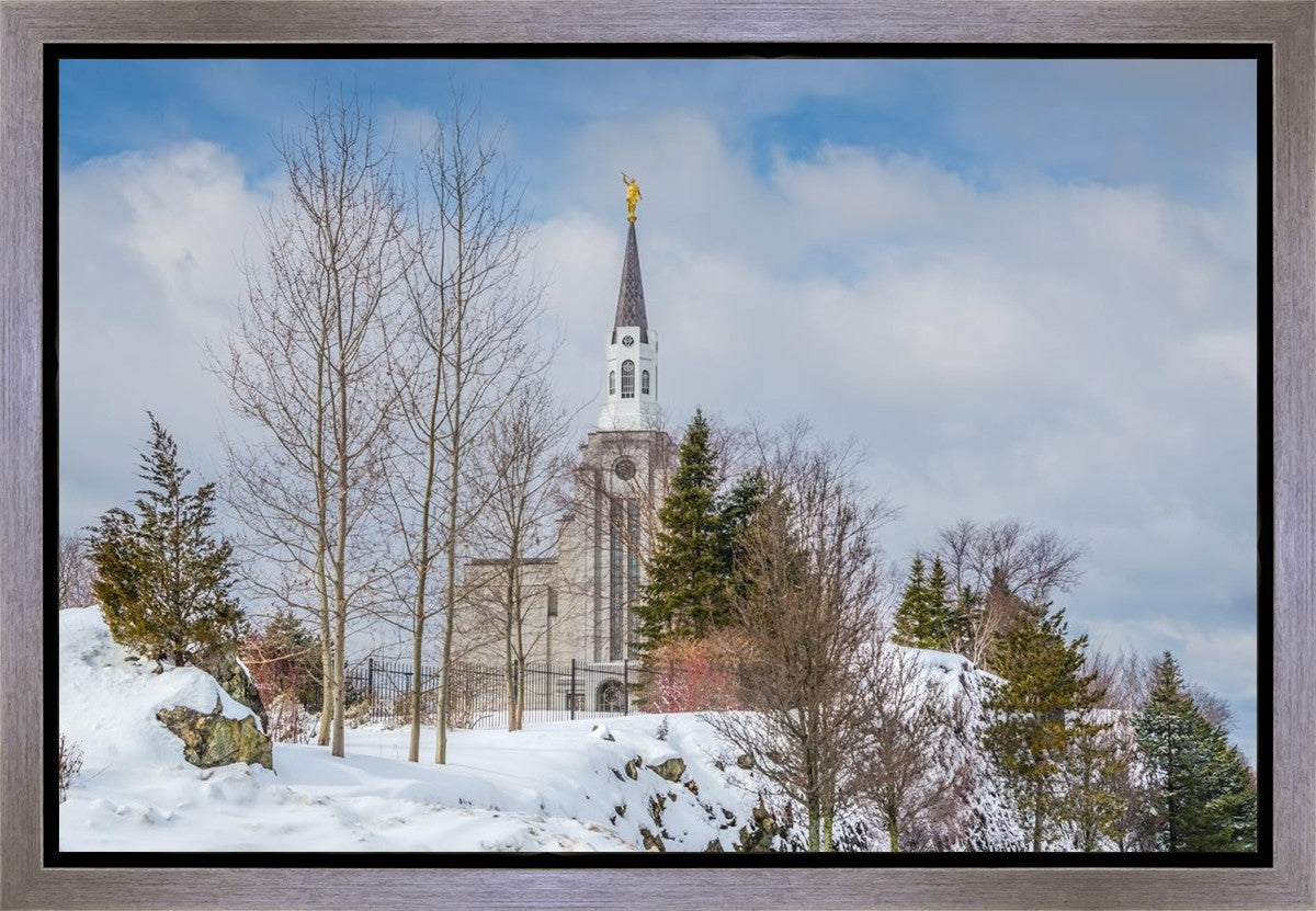 Boston Winter Morning Gallery Wrap