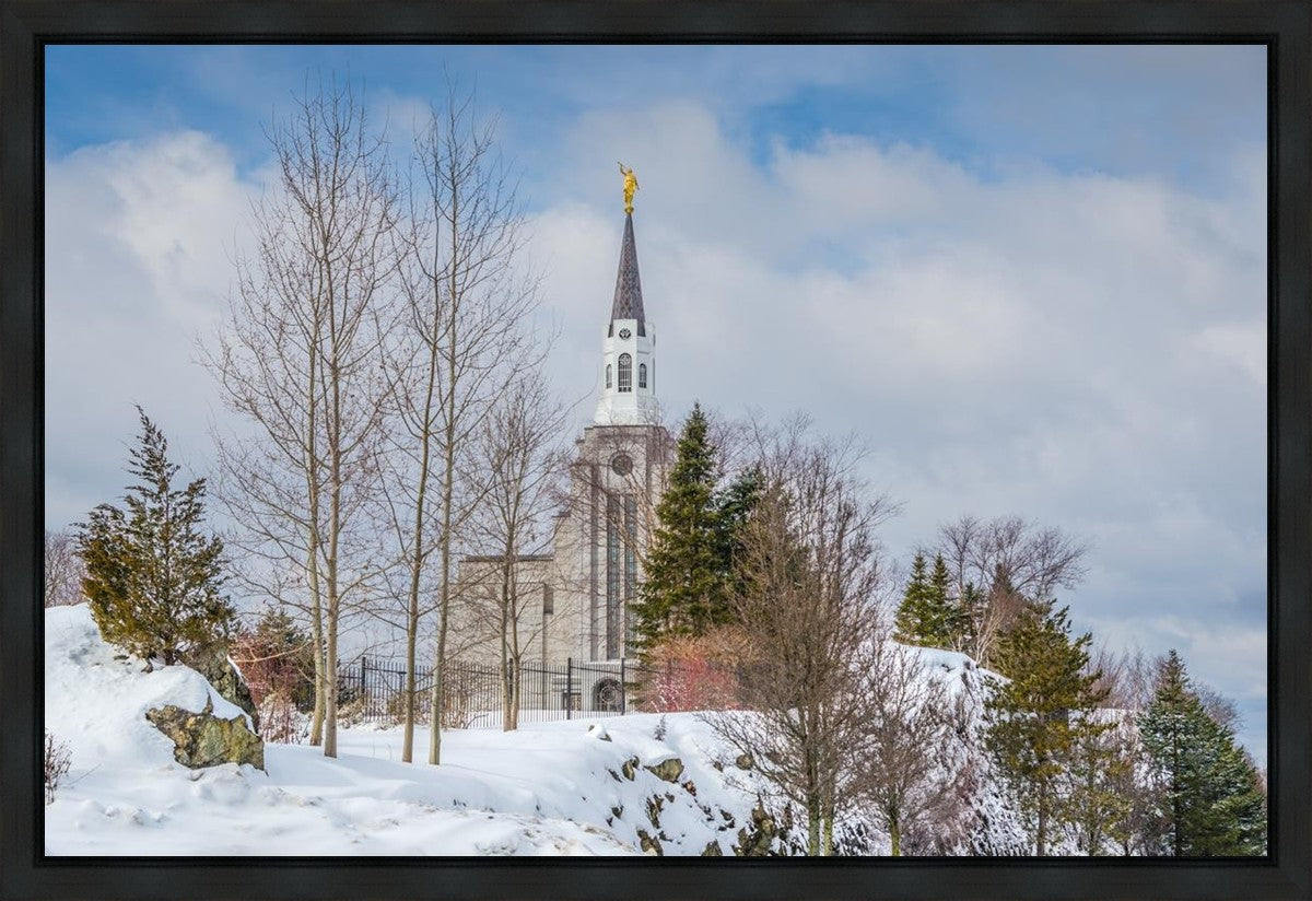 Boston Winter Morning Gallery Wrap
